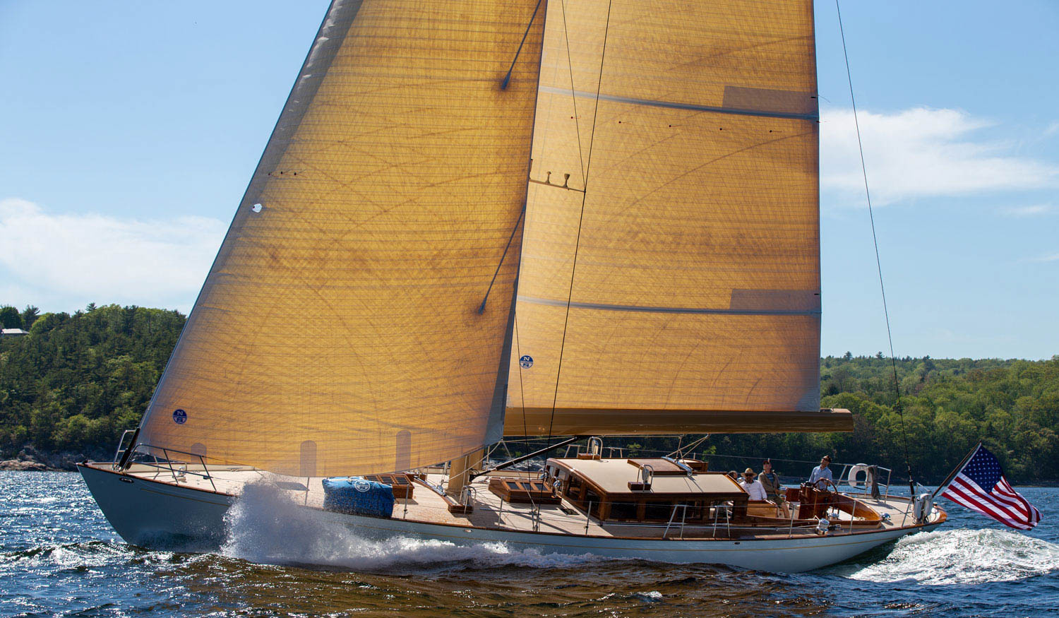 Anna makes her debut on Penobscot Bay, Maine